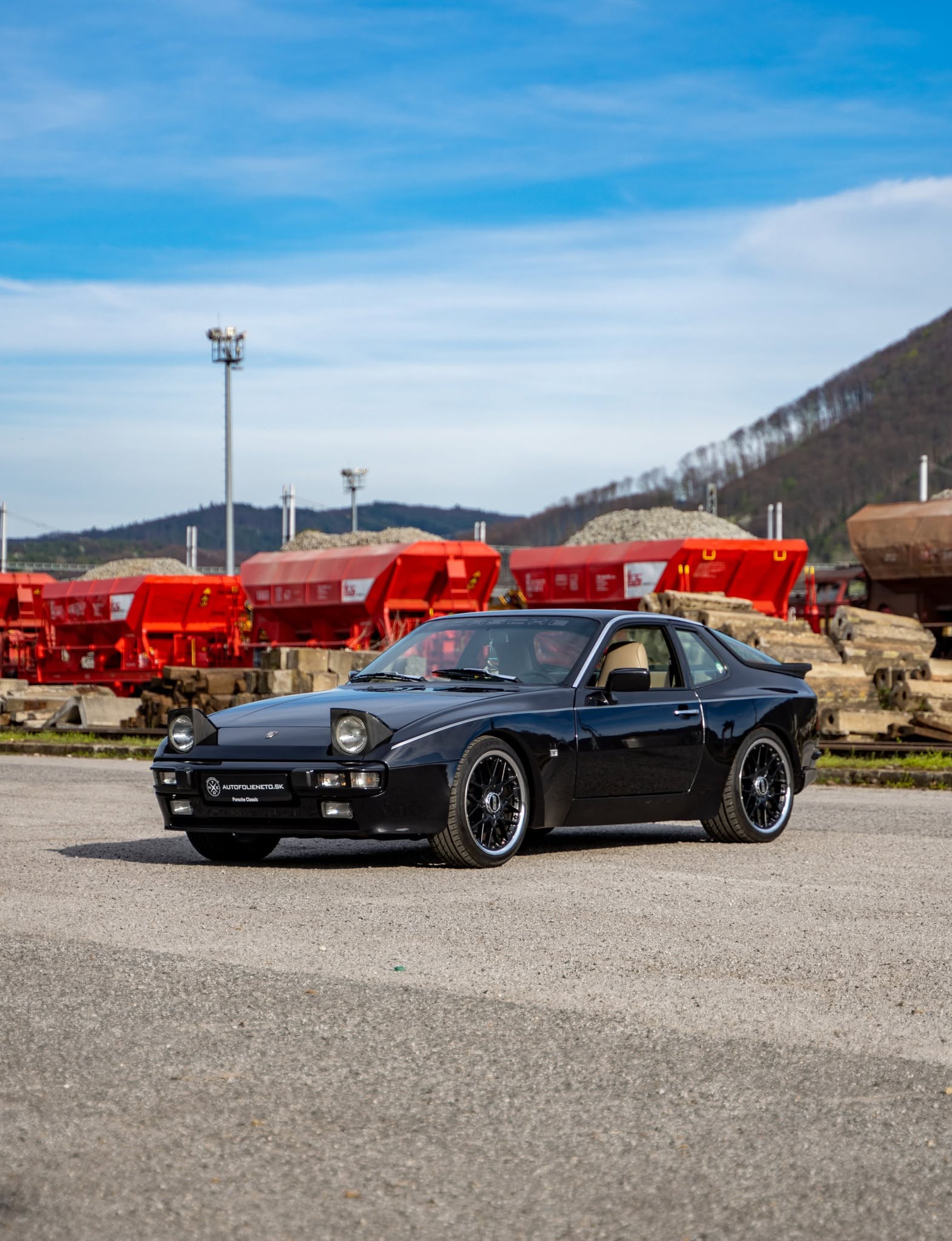 Porsche 944S – ochranná fólia a chrómové akcenty